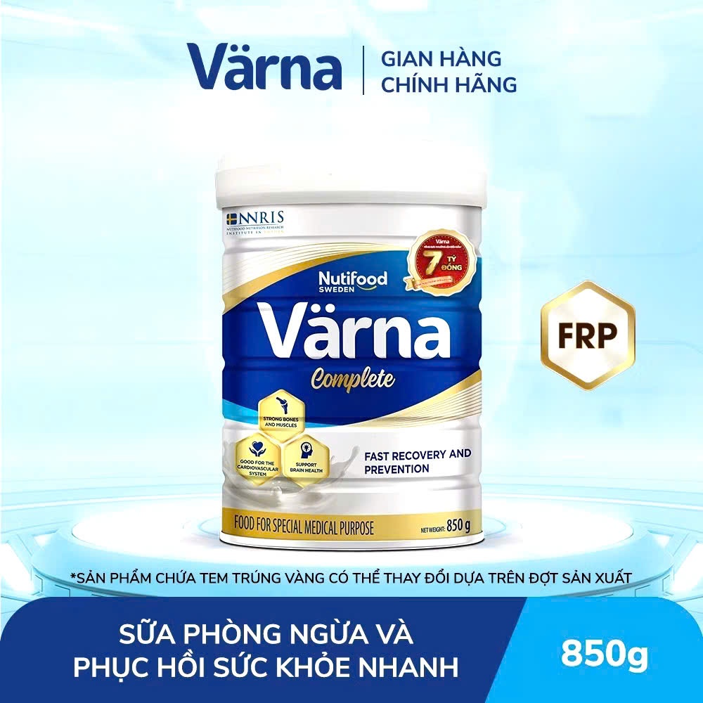 Sữa Bột Nutifood Varna Complete 850G.