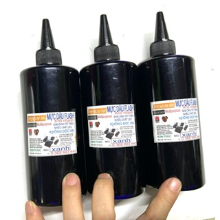 MỰC ĐÓNG DẤU FLASH CHAI TO 350ml KHÔ NHANH BÁM DÍNH TỐT TRÊN NHIỀU CHẤT LIỆU