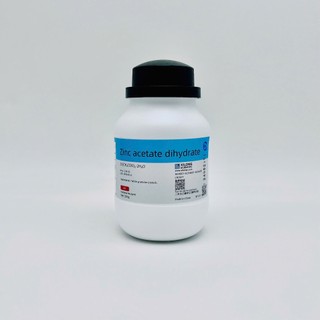 Hóa chất Zinc Acetate dihydrate (AR, Chai 500G, Xilong, Cas 5970-45-6)