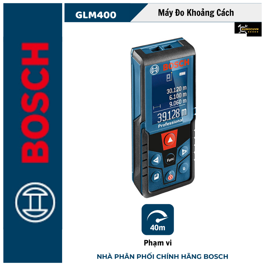 Máy đo khoảng cách laser Bosch GLM 40