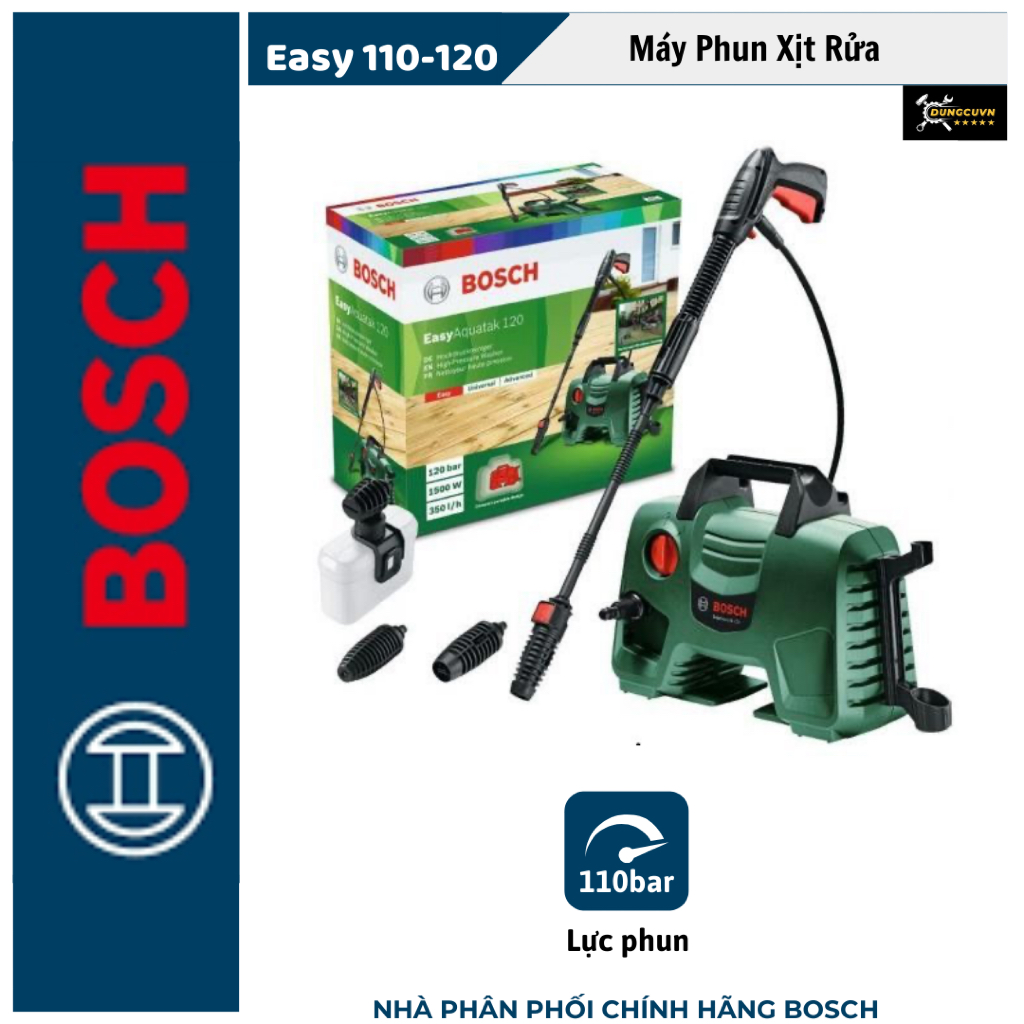 Máy rửa xe Bosch Easy 110-120