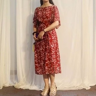 ĐẦM HOA ZÚN EO XINH