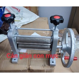 Máy cán khô mực cao cấp inox/ cán dãn con mực.