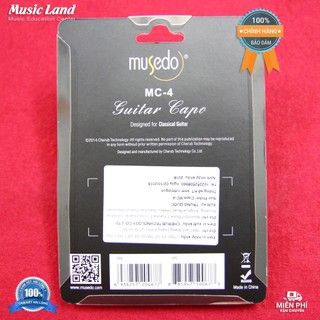 Capo Đàn Guitar Classic Musedo MC-4 - Chính Hãng