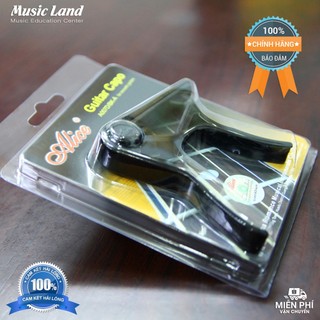 Capo Đàn Guitar Acoustic Alice A007D/BK-A - Chính Hãng