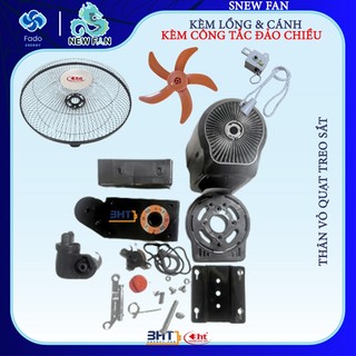 VỎ QUẠT TREO THÂN SẮT FULL BỘ