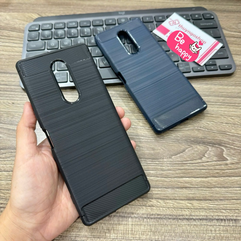 Ốp chống sốc vân carbon Sony Xperia 1 -  Xperia 1 Mark II - Xperia 1 III - Xperia 10 III - Xperia 5 