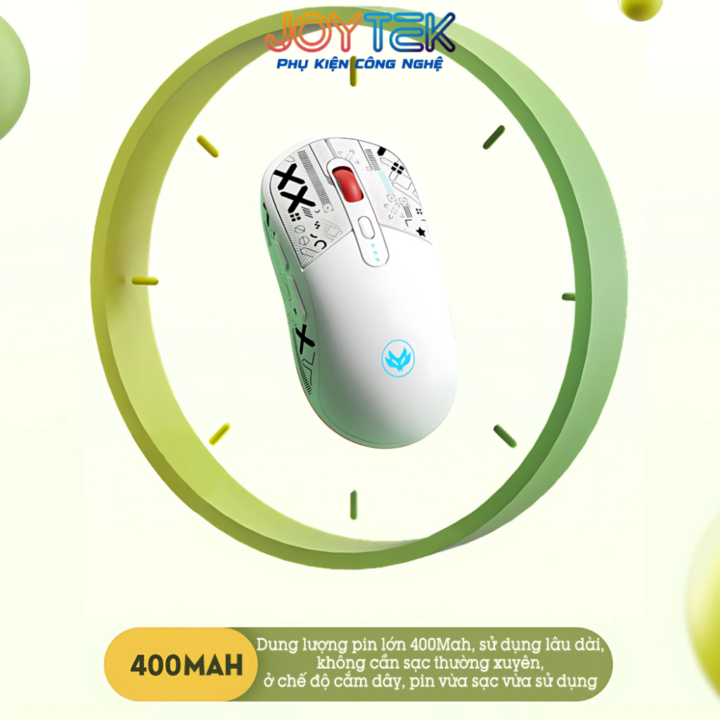 Chuột Gaming Atas F30 - Silent- 3 MODE Không dây Bluetooth - Pin sạc 500mah - Có app Marco | BigBuy360 - bigbuy360.vn