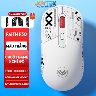 Chuột Gaming Atas F30 - Silent- 3 MODE Không dây Bluetooth - Pin sạc 500mah - Có app Marco