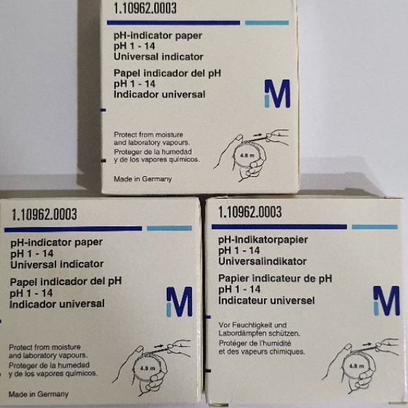 Giấy đo pH 1-14, code 110962, Merck-Đức