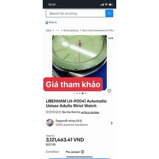 ĐỒNG HỒ NAM CƠ TỰ ĐỘNG LIBENHAM NHẬT