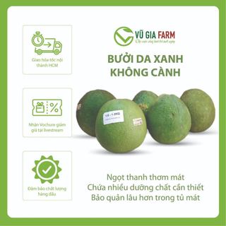 [TOÀN QUỐC] COMBO Bưởi Lão Da Xanh Vũ Gia Farm - Đặc sản Nam Bộ