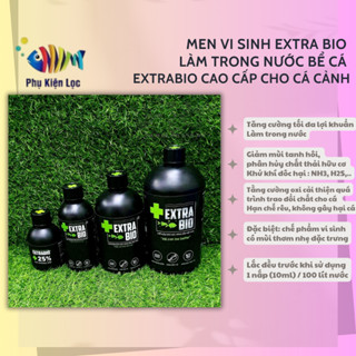 Men Vi Sinh Extra Bio làm trong nước bể cá - ExtraBio cao cấp cho cá cảnh
