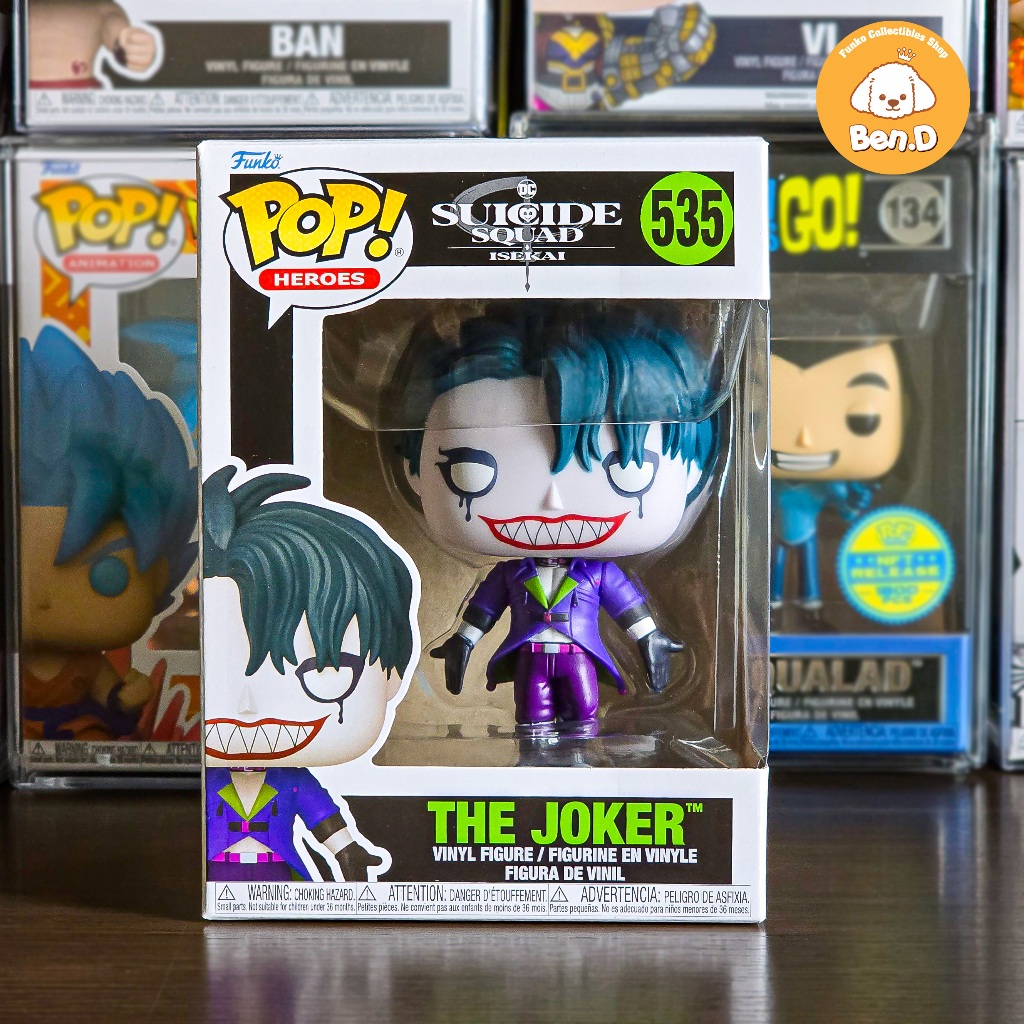 Mô hình Funko POP DC Heroes: Suicide Squad Isekai - The Joker #535