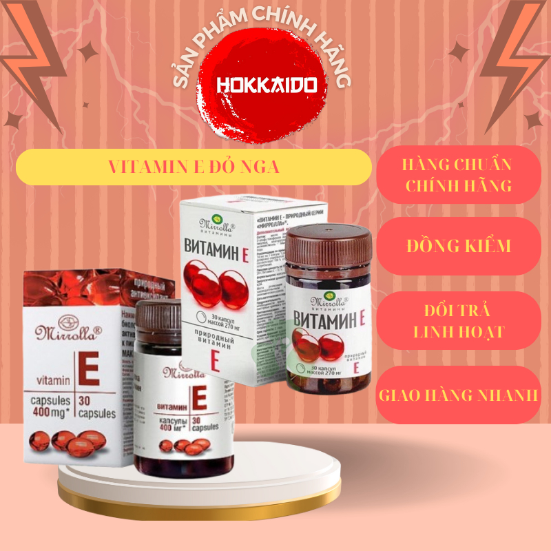 Gợi ý những sản phẩm Vitamin E đỏ 400 tốt nhất cho bạn