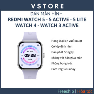  Dán PPF màn hình Redmi Watch 5 5 Active Lite Watch 4 3 siêu mượt chống trầy VSTORE HCM 