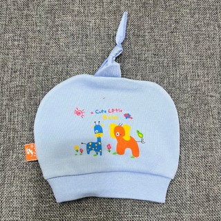 (Được chọn màu) Mũ sơ sinh cột CHÓP MÀU Mintu cho bé 0-2 tháng/ Nón trẻ em nhỏ Mintuu