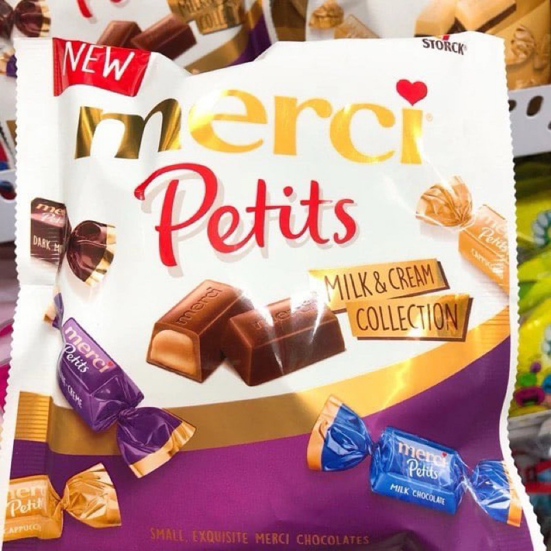 (date 6/25 ) Kẹo socola Merci 125gram