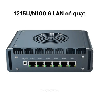 PC Router, MiniPC N3700, N4100, N100 chạy RouterOS, Pfsense, Openwrt, Linux, Proxmox, TSProxy