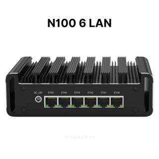 PC Router, MiniPC N3700, N4100, N100 chạy RouterOS, Pfsense, Openwrt, Linux, Proxmox, TSProxy