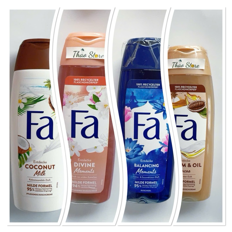 Sữa tắm Fa của Đức