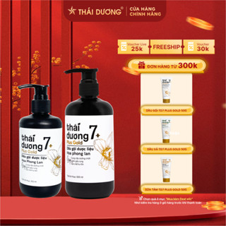 Dầu gội dược liệu Thái Dương 7 Plus dung tích 100ml / 250ml / 480ml ngăn ngừa tình trạng gàu và ngứa