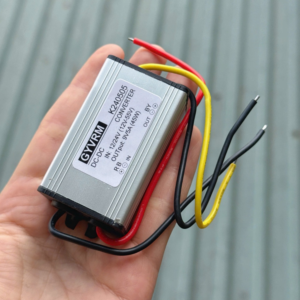 Mạch đổi điện DC 24V xuống 9V 5A chống nước