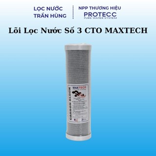 Lõi Lọc Nước CTO 10 Inch - Lõi Lọc Than Hoạt Tính Dạng Nén