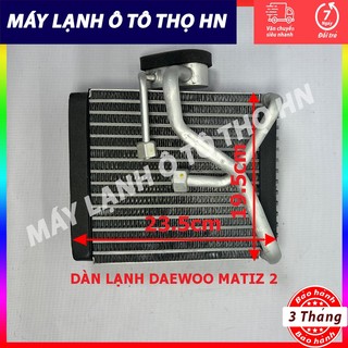 Dàn (giàn) lạnh điều hòa ô tô Daewoo Matiz 2 Hàng Thái Lan
