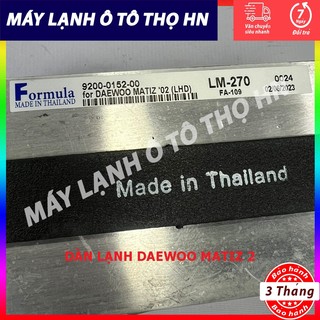 Dàn (giàn) lạnh điều hòa ô tô Daewoo Matiz 2 Hàng Thái Lan