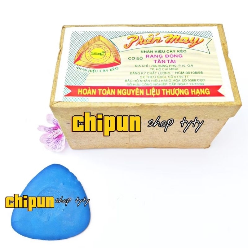 1Hộp 20 Viên Phấn May Cây Kéo