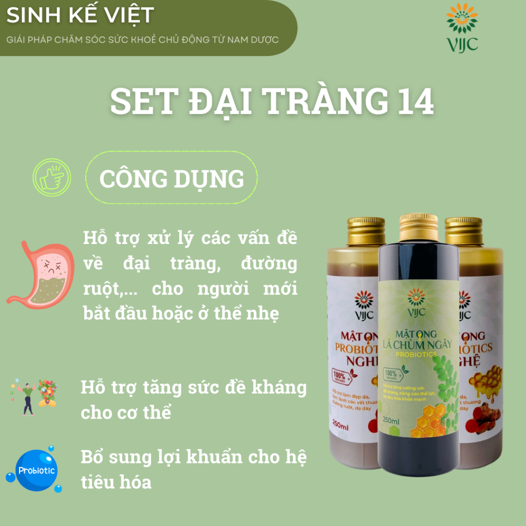 SET HỖ TRỢ ĐẠI TRÀNG