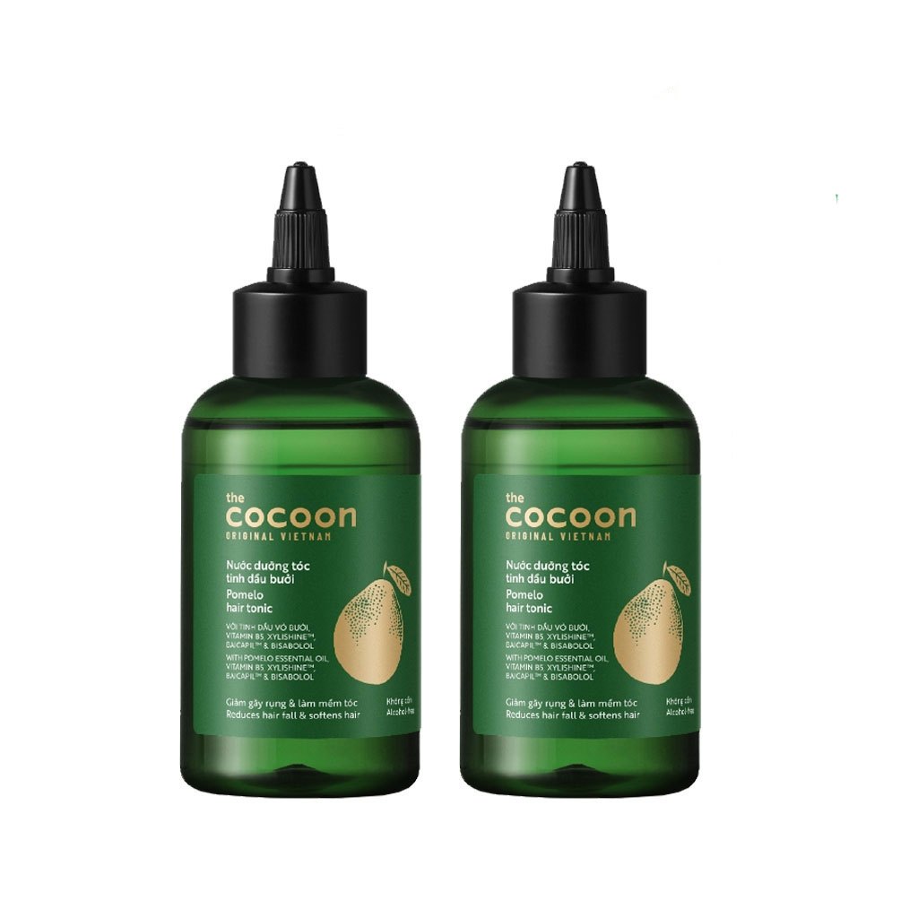 Combo 2 chai tinh dầu bưởi mọc tóc Pomelo cocoon 140ml*2 giảm rụng