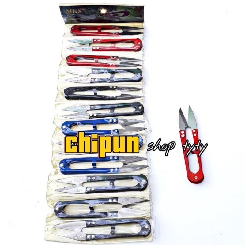KÉO CẮT CHỈ MINI Cán Sắt (1 VỈ)