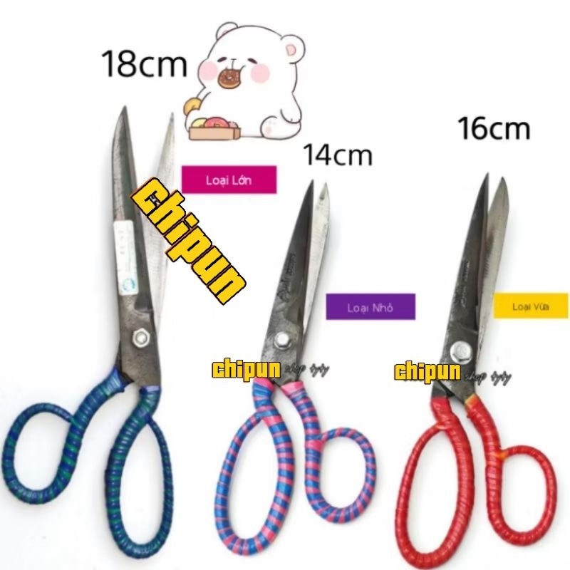 Kéo Cắt Vải HẢI SCISSORS Dài 18cm