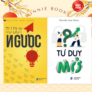 Sách - Combo 2 cuốn Tư Duy Ngược + Tư Duy Mở - Nguyễn Anh Dũng