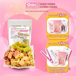 SET NGUYÊN LIỆU LÀM KẸO NOUGAT CƠ BẢN BẾP CỦA MẸ ONICI