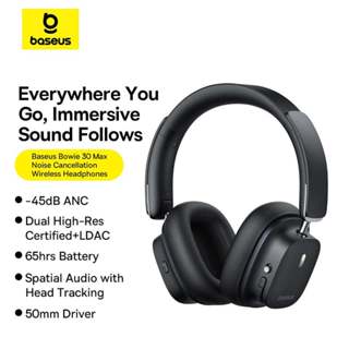 Tai Nghe Chụp Tai Không Dây Baseus Bowie 30 Max Noise-Cancellation