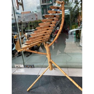 Đàn t’rưng size trung 12 thanh kèm dùi đánh