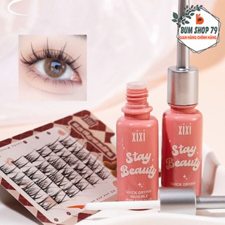 Keo Dán Mi Giả XIXI Trong Suốt Nhanh Khô Vỏ Hồng GJ49, Chai Gel Kích Mí Không Gây Kích Ứng Lâu Trôi