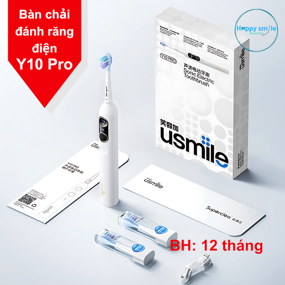 Bàn chải đánh răng, thông minh Usmile Y10Pro