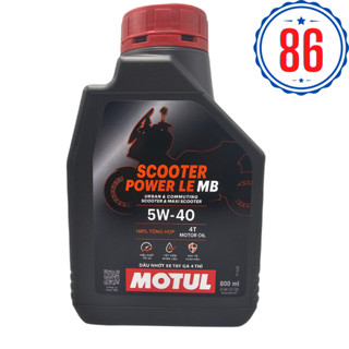 Nhớt tổng hợp 100% xe tay ga MOTUL SCOOTER POWER LE 5W40