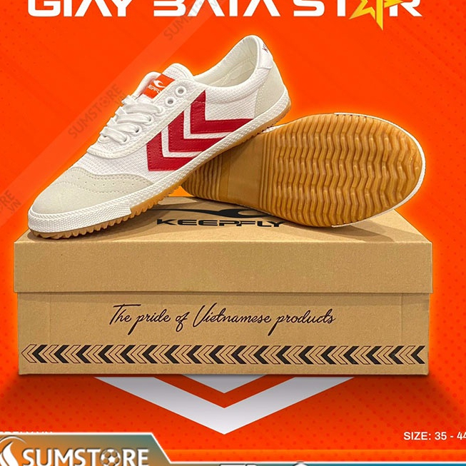 Giày Bata KEEP&FLY Cao Cấp - Giày Thể Thao Đá Bóng Nam Nữ