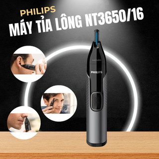  Máy cắt tỉa lông mũi Philips NT3650 16 máy cắt lông mũi tai lông mày nhỏ gọn chống nước dễ vệ sinh 
