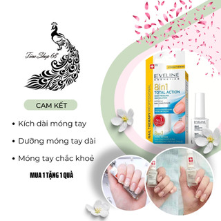Sơn dưỡng móng tay Eveline chăm sóc móng chắc khoẻ phục hồi móng yếu xước giòn