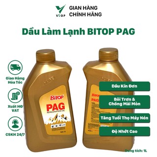 Dầu làm lạnh PAG của Bitzer- Refrigeration oil