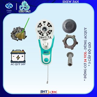 ĐẦU QUẠT 12V HOẶC 24V - 3 TỐC ĐỘ