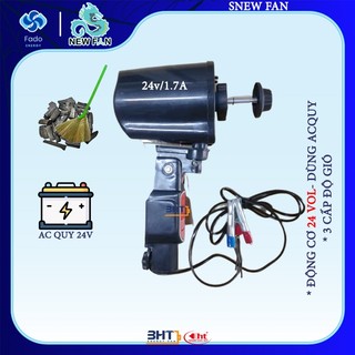 ĐẦU QUẠT 12V HOẶC 24V - 3 TỐC ĐỘ