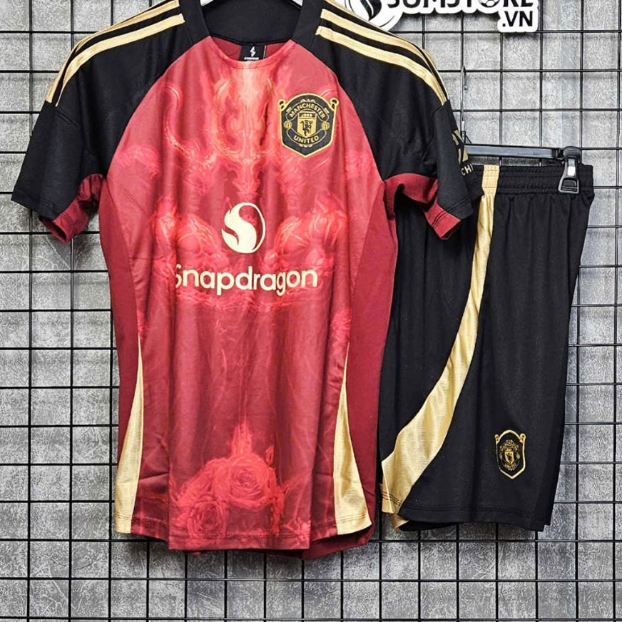 Bộ quần áo CLB MU Đỏ Tập Siêu Đẹp – Đồ Đá Banh 2025