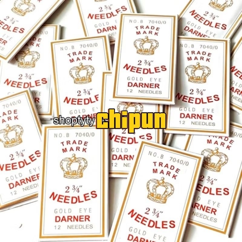 1 Vỉ 10 Cây Kim May Len Trade Mark